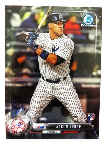 2017 AARON JUDGE BOWMAN CHROME ROOKIE CARD (A)