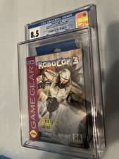 RoboCop 3 (Sega Game Gear, 1993) Complete In Box CGC Graded 8.5
