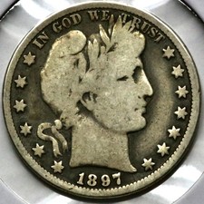 1897-O Barber Head Half 1/2 Dollar  R2115