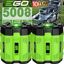 2Pack For EGO 56V 5.0Ah Lithium Battery BA1400T Power BA4200 BA2800 ST1502LB