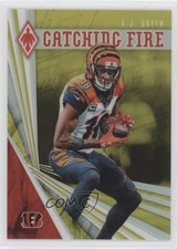 2019 Panini Phoenix Catching Fire Yellow 3/75 AJ Green #19 9rc