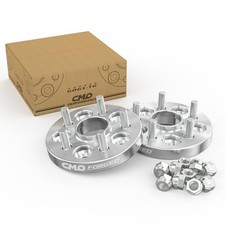  Forged 5x114.3 Wheel Spacers for 370Z 350Z 240SX 300ZX GTR 25mm (2pc) Silver