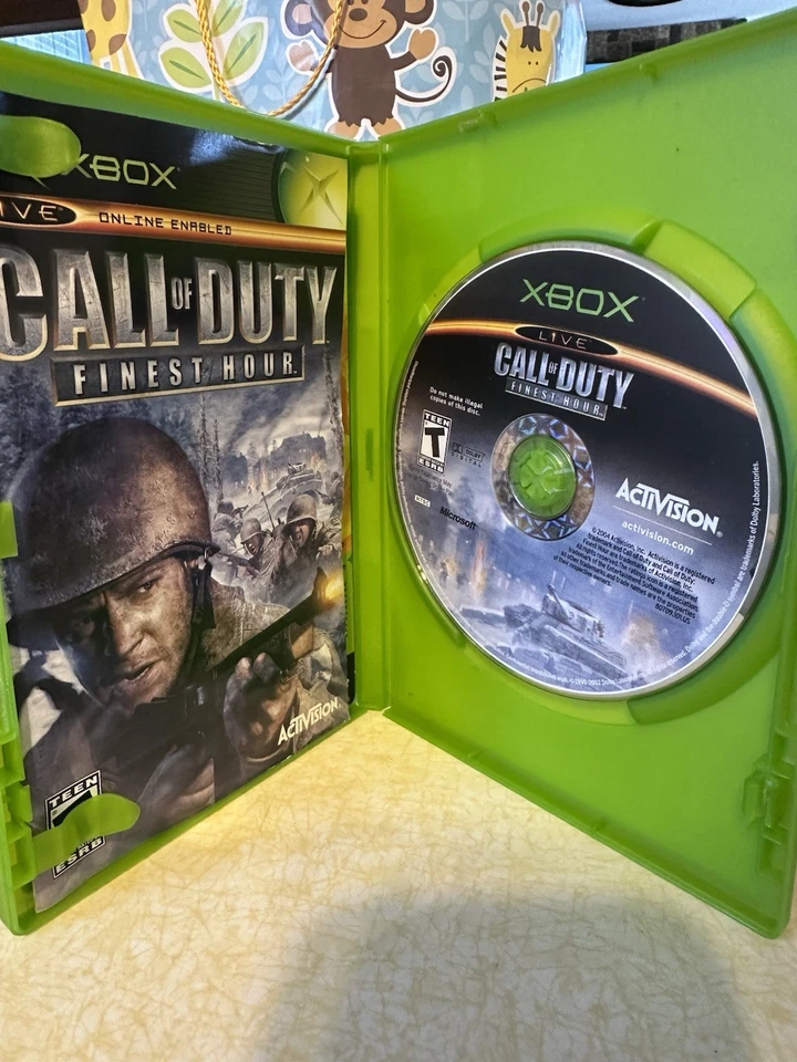 Call of Duty Finest Hour (Xbox, 2004) - Image 4 of 4