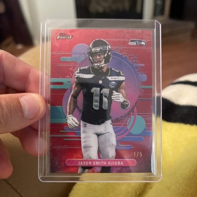 2025 Topps Finest Football Jaxon Smith-Njigba Uncommon 1/5 Seahawks #177