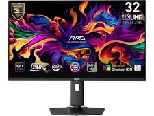 MSI 32 inch UHD 4K 240Hz AMD FreeSync Premium 0.03ms HDR400 OLED Gaming Computer