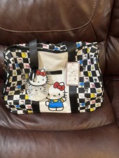 Hello Kitty and Friends Wheeled Duffle Bag Sanrio New
