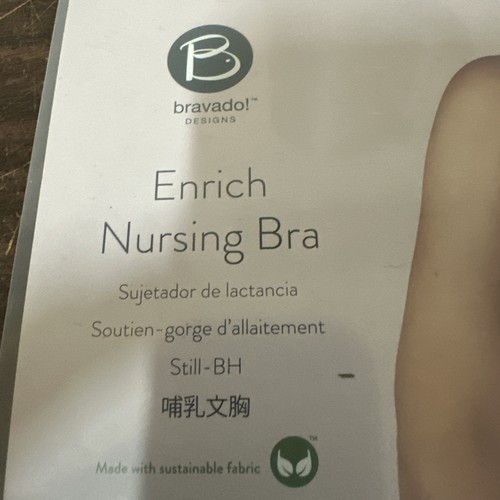 Bravado Original Nursing Bra XL/TG Black - Picture 2 of 8