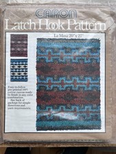 Vintage Caron Latch Pattern La Masa No Yarn