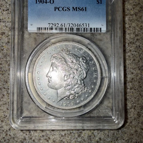 1904-O Morgan Silver Dollar MS61
