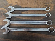 MATCO TOOLS 4 PIECE SAE Combination Wrench SET USA, WCL262 WCL242 WCL222 WCL202