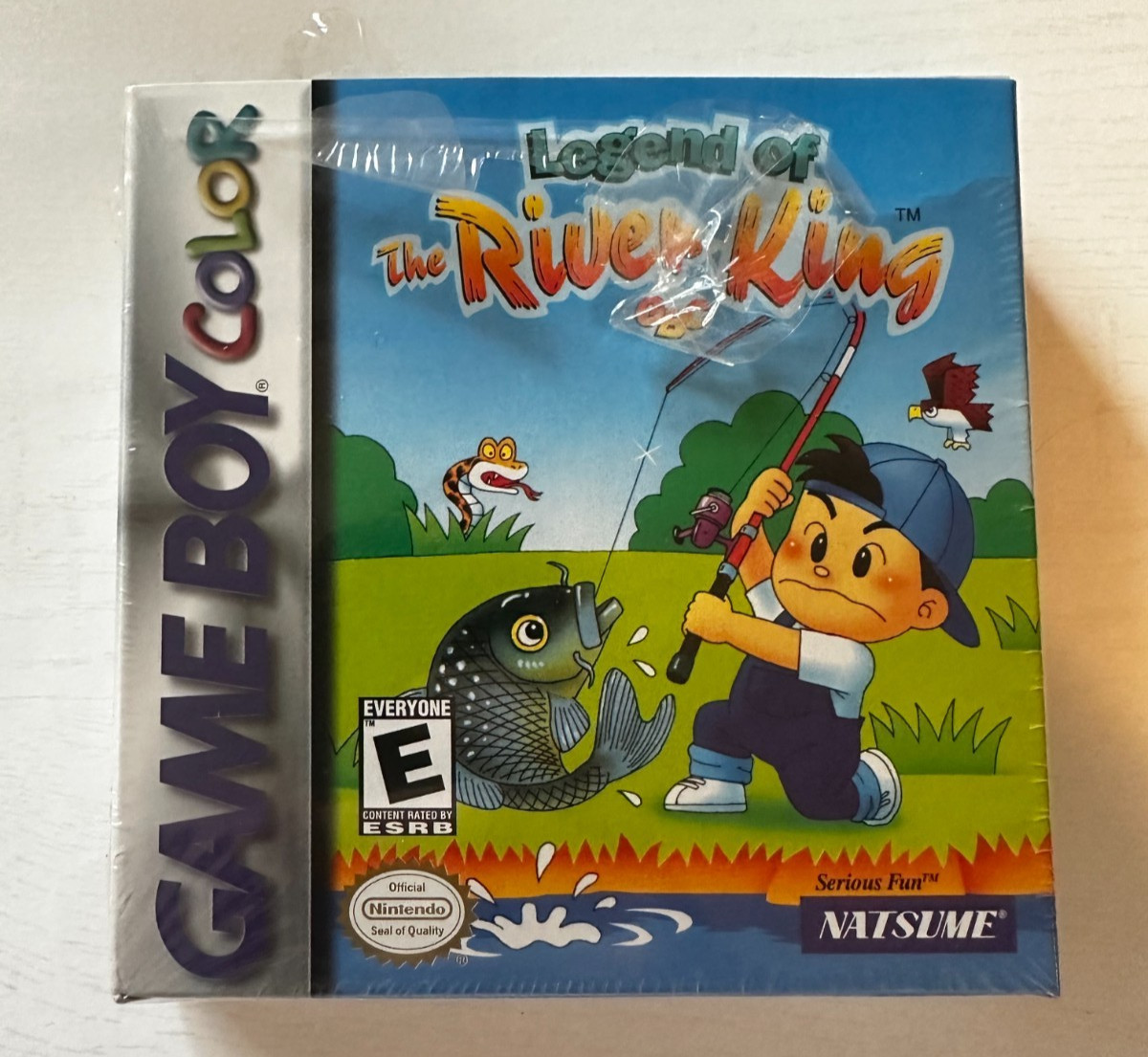 Legend of the River King (Nintendo Game Boy & GBA Pokémon OVP Sealed)