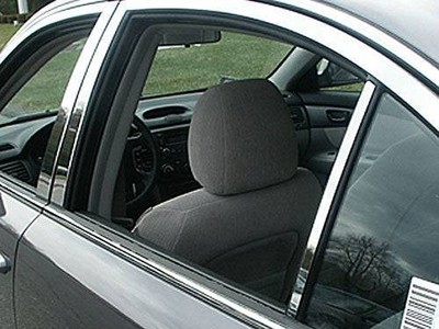 QAA Fits Kia Optima 2006.5-2010 6 Pc SS Pillar Post Trim | PP27806