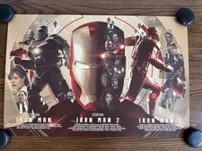 Iron Man Triptych Mondo 36x24 Poster Schoeffler Limited Edition Screen Print