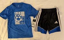 Boys Adidas Short Set Size 5
