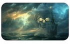 2024 Ghost Ship Colorized 1 oz Silver Bar by D. Vollmer with COA