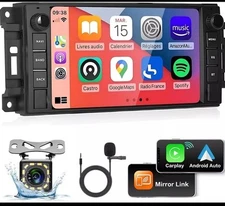 Podofo 7”Android Car Stereo for Jeep Wrangler Dodge Chevrolet RAM 1500- Open Box