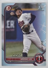 2022 Bowman Draft Sky Blue 144/499 Brooks Lee #BD-153