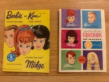 Vintage Lot 1960s Barbie Exclusive Fashions Catalogs/Books