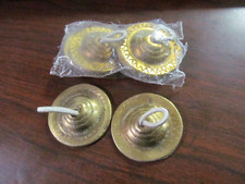 VINTAGE DECORATIVE BRASS FINGER CYMBALS 3 PR. 2 NEW IN BAG 1 PRE-OWNED