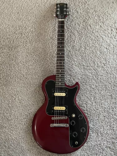 Gibson USA Sonex-180 Deluxe Candy Apple Red Rare Vintage 1980 Les Paul Guitar