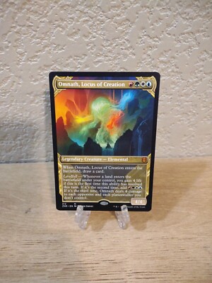 MTG Omnath, Locus Of Creation NM Showcase Zendikar Rising #312