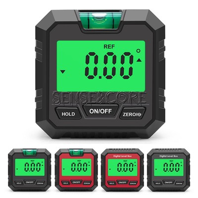 Digital Protractor Level Magnetic Angle Inclinometer Bevel Gauge Meter Detector