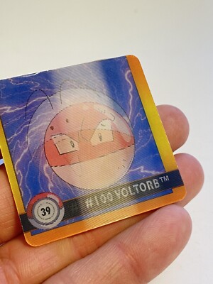 1999 Pokemon Lenticular 3D Action Flipz #39 Electrode Full