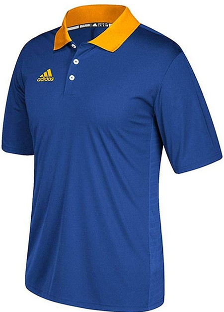 Мужское спортивное поло AdidasCollegiate Royal Blue Gold XL 9590₽