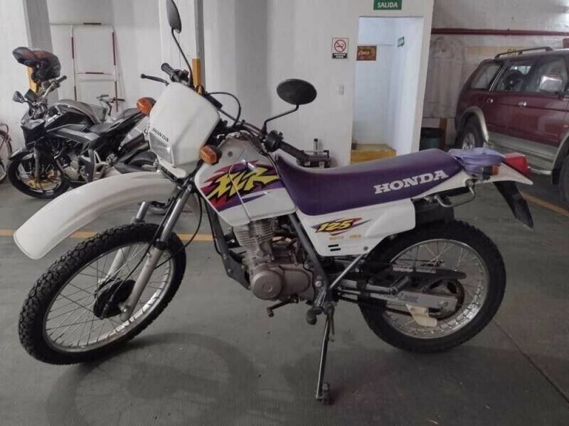fits Honda XLR 125 1999 Side Cover Panel Set White NX 125 1988 | eBay