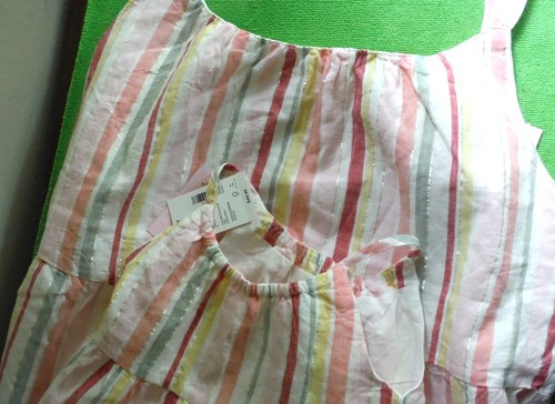 NWT Gymboree Mother SZ L / Daughter SZ 2T Dresses $125 Women Toddler Linen+ - Picture 4 of 5