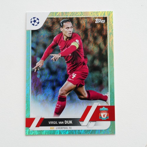2022-23 Topps Jade Edition UEFA Club Competitions Virgil Van Dijk #130