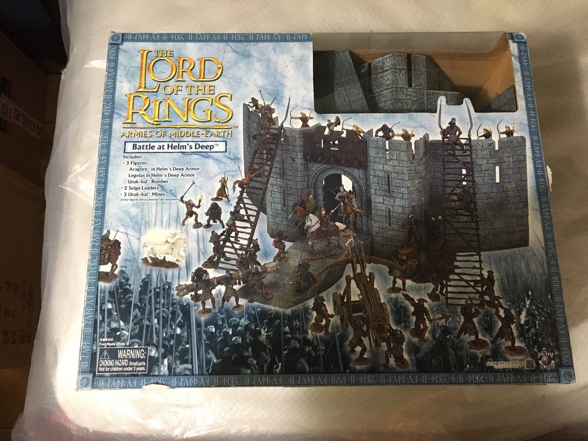 Lord of the Rings LOTR Battle at Helms Deep Playset UK