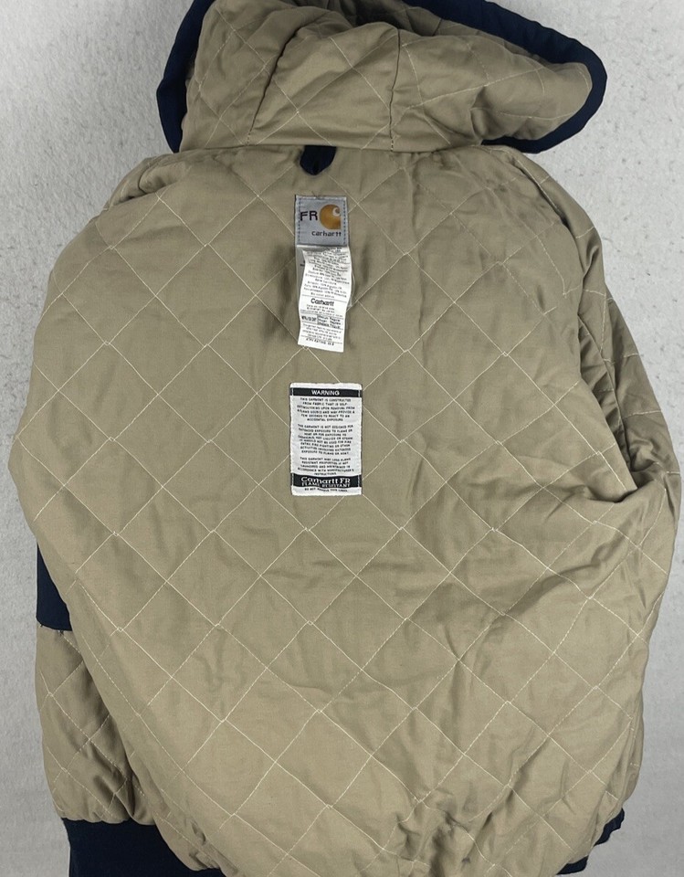 Carhartt FR Flame Resistant Womens Hooded Jacket WFRJ130 Medium Mint