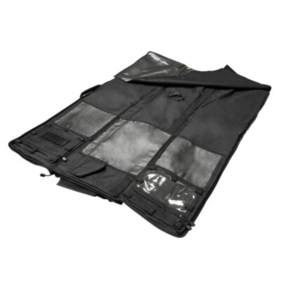 NCSTAR Deluxe Rifle Case / Shooting Mat 48'' Unfolds to 66'' Mat Black   CVSM2913B