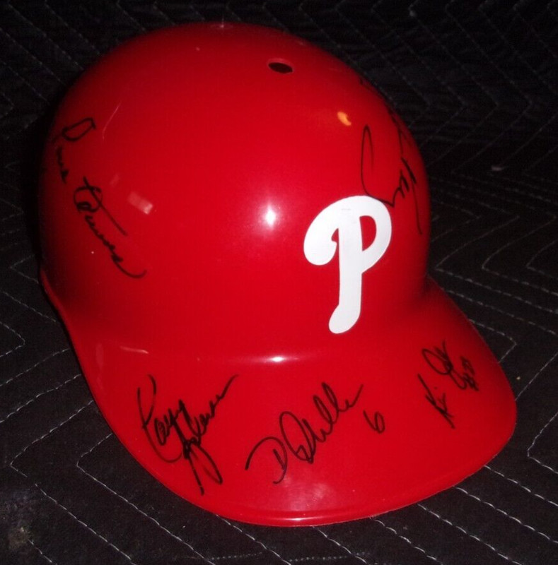 Philadelphia Phillies Helmet ~ Darren Daulton, Glanville, Anderson, Green, Owens