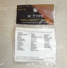 KEROSENE HEATER IGNITER TYPE "A" KEROSUN,TOYOTOMI,TOYOSTOVE,TOYOSET H39