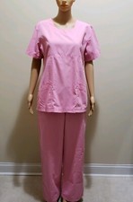 Nursing Scrub Set by Landau In Pink US M pre owned