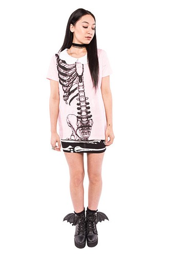 Iron Fist Wishbone Girly Collar Tee 
