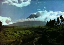 CPM AK View of the Merapi volcano from Jurang Jero INDONESIA (726810)
