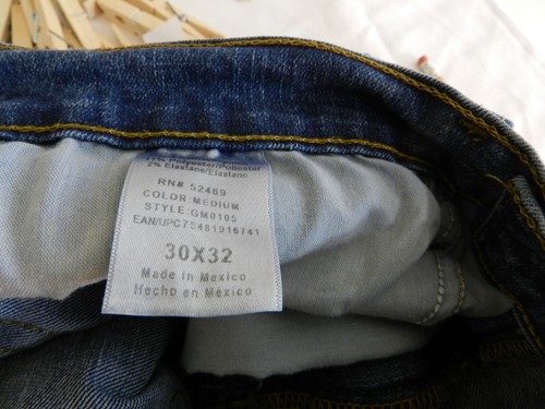 George Athletic Straight Leg Jeans Mens 30x32 ( actual 30x30 ) - Picture 9 of 9