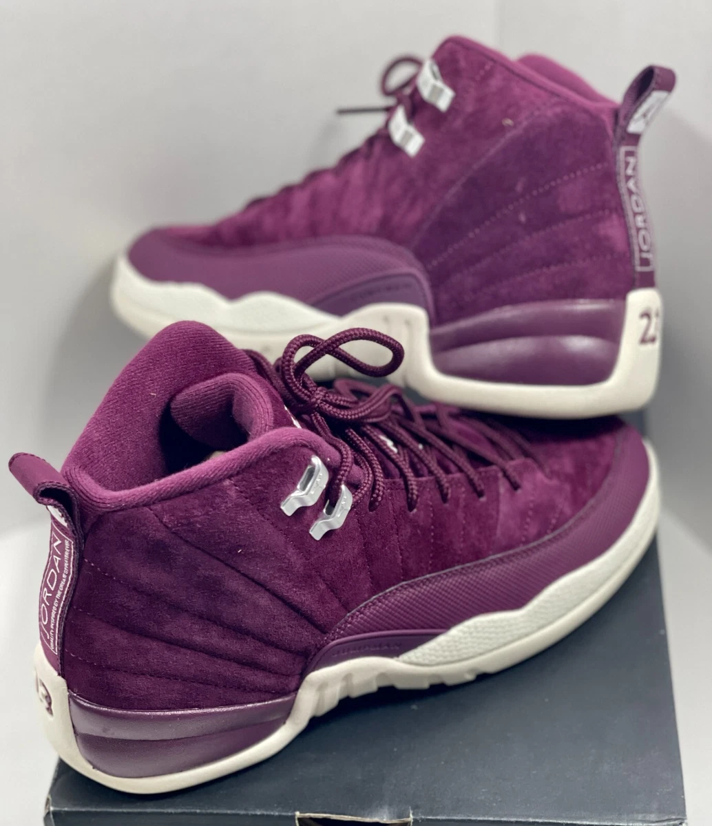 Jordan 12s sales purple suede