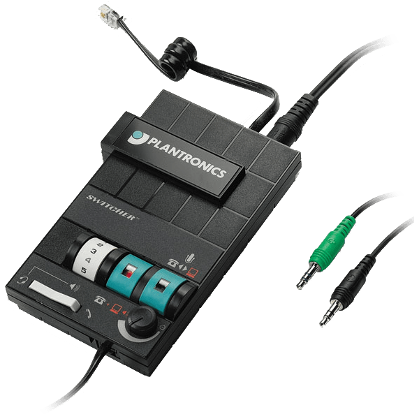 Poly MX10 Switcher Headset Amplifier Universal Audio Processor