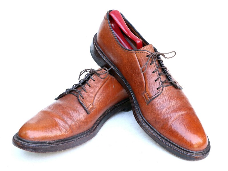 Florsheim Imperial 5 Nail 93603 Brown Leather Kenmoor Leather Oxford Shoe 10.5A
