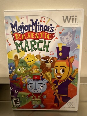 Major Minor's Majestic March (Nintendo Wii, 2009) Complete