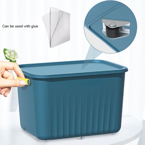8Pcs Trash Can Storage Box Laundry Basket Furniture Pulley Guide Rails Wheel - Picture 3 of 12
