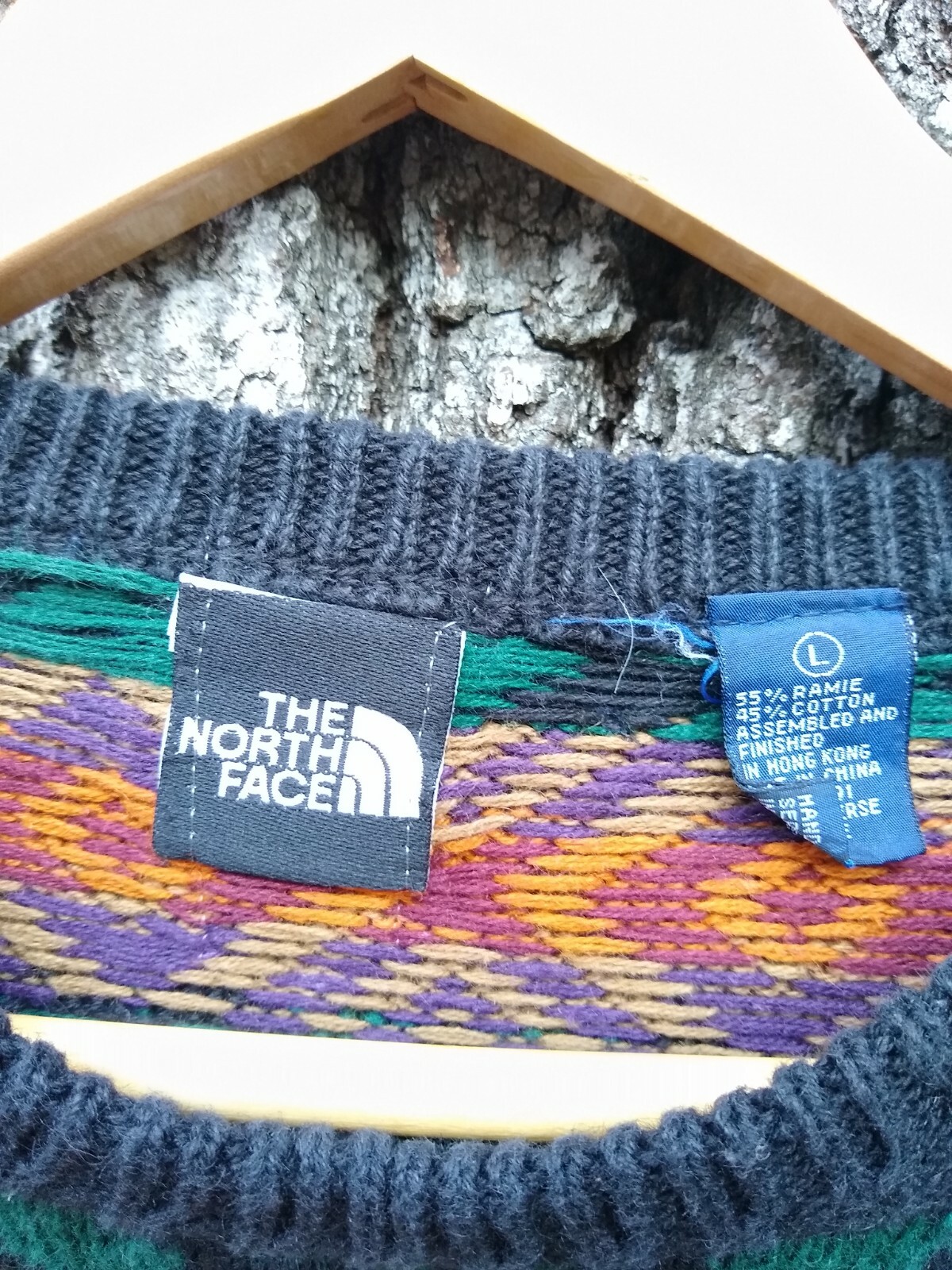 North Face Aztec Patterned Nordic Ski Sweater Swe… - image 3
