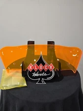 Used Klock Werks 6.5" Orange Ice Flare 2023.5-2025 Harley Davidson Street Glide