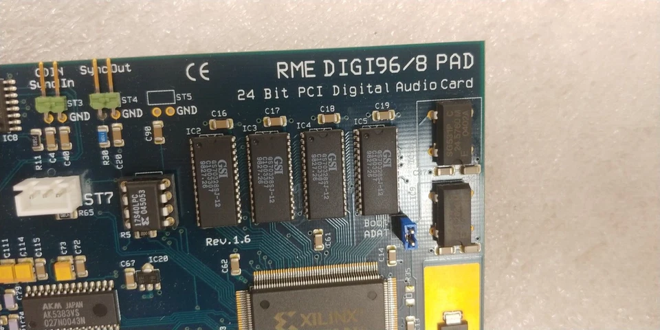 RME DIGI96/8PAD 24 Bit PCI Digital Audio Card GREAT CONDITION FREE SHIPPING!!!!! - Image 4 of 4