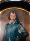 Vintage Blue Boy & Pinky Girl Metal Plate Art by Sir Thomas Gainsborough 8 1/4" — photo 5