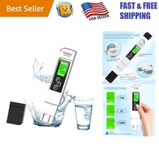 User-Friendly 4 in 1 TDS Meter - Portable Water Quality Tester for Better Health